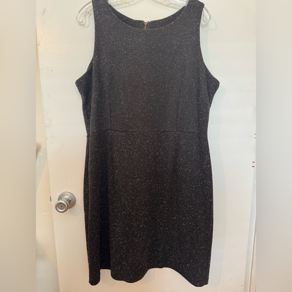 Old Navy Black Sheath Midi Dress